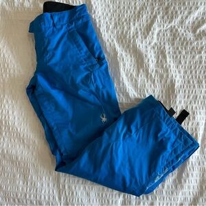 Spyder Women Blue Ski Pants